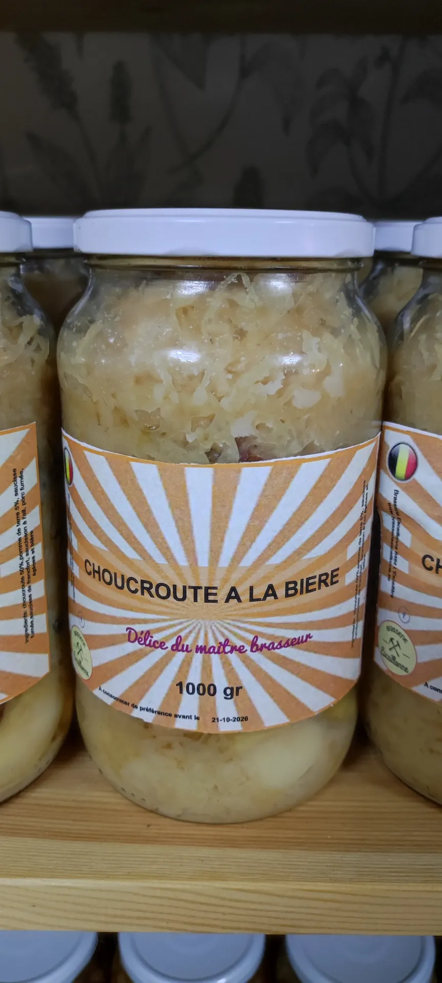 Choucroute à la bière 1 KG