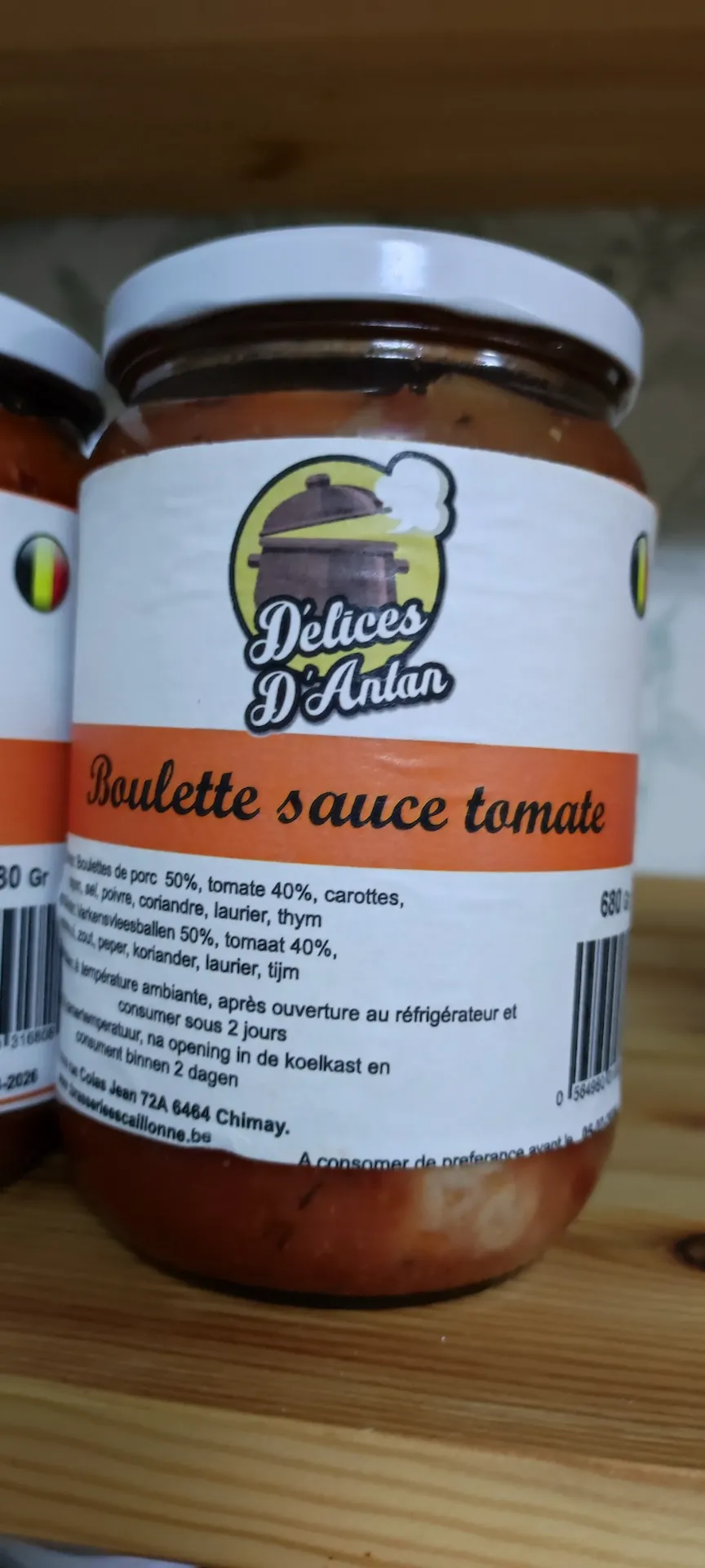 Boulette à la tomate 680 gr